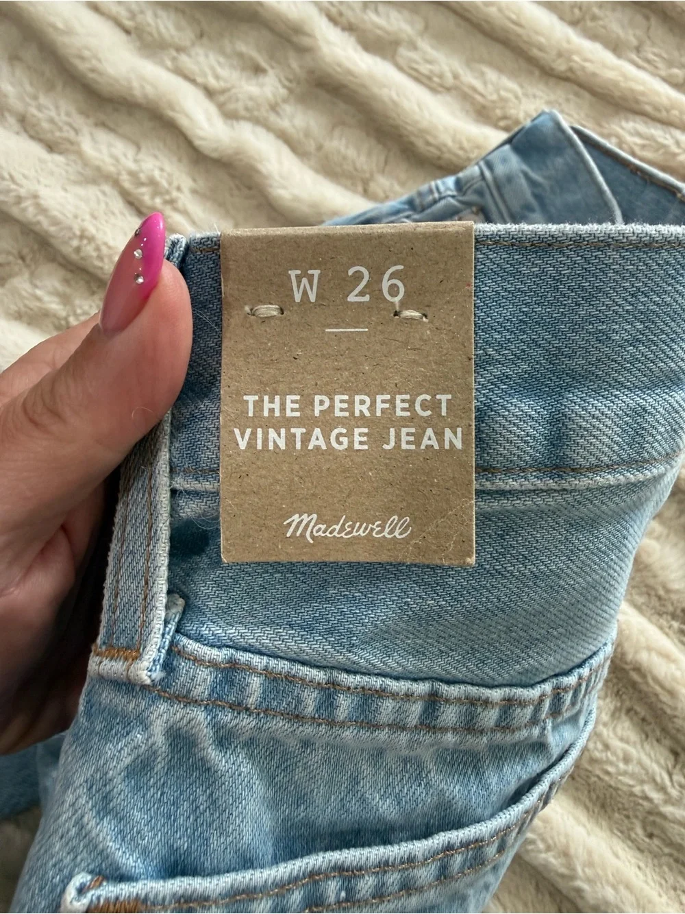 Madewell The Perfect Vintage Distressed Jeans